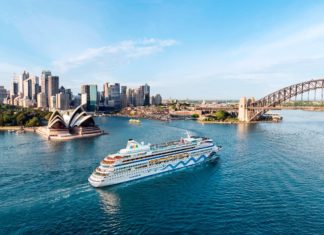 Buchungsstart für Teilstrecken der Weltreise mit AIDAaura