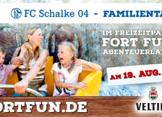 Großer Schalke Familientag im FORT FUN am 19. August