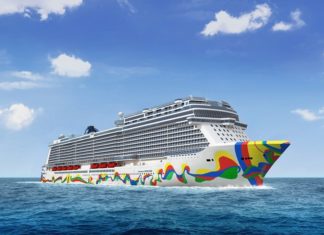 Rumpfbemalung der Norwegian Encore enthüllt