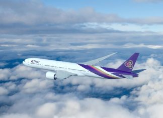Thai Airways von MUC nach Bangkok mit einer B777-300ER