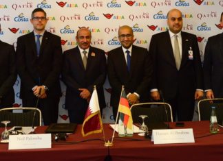 AIDA Cruises und Costa Kreuzfahrten unterzeichnen Absichtserklärung mit der Qatar Tourism Authority