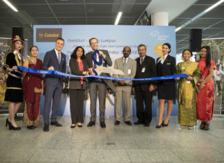 Mit Condor nach Südostasien: Erstflug von Condor nach Kuala Lumpur gestartet