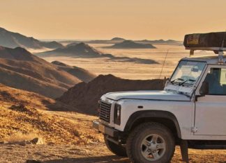 Mit Samsonite quer durch Namibia