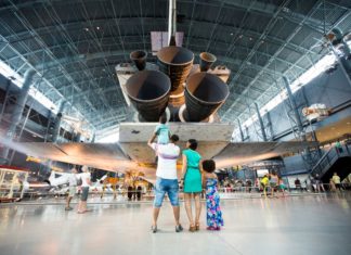 National Air and Space Museum in Washington, DC beginnt umfangreiche Renovierungsarbeiten