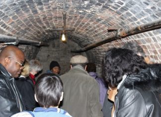 Die Underground Railroad an der Great River Road in Illinois