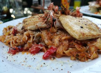 Pasta mediterraner Style