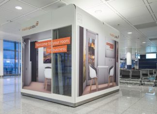 Für die ungestörte Besprechung: Neue „MeetingCab“ im Terminal 2 am Münchner Flughafen