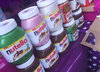 London: Nutella in allen Farben?
