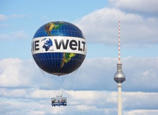 Wohin zu Ostern? WELT-Ballon bringt seine Gäste in den Himmel über Berlin