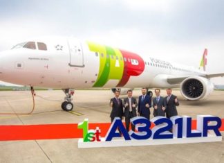 TAP Air Portugal nimmt neuen Airbus A321LR in Betrieb