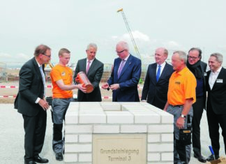 Grundstein für Terminal 3 gelegt