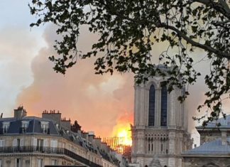 Tragödie in Paris! Kathedrale von Notre-Dame brennt lichterloh!