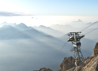 Mit der Tiroler Zugspitzbahn zum Sommerausflug auf Deutschlands höchsten Gipfel