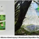 Messe, Moskitonetze, Mückenschutz, Mückenspray, Outdoor