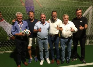 Start Manni-Kaltz-Fußballschule am Weissenhäuser Strand