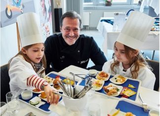 Alexander Hermann kreiert Kindermenüs für Lufthansa