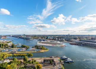 Ahoi Amsterdam: Norwegian Pearl begrüßt ihren neuen Heimathafen