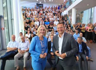 Ministerpräsidentin Manuela Schwesig zu Gast bei AIDA Cruises