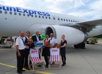 Rückkehr zum Bodensee-Airport: SunExpress fliegt zweimal pro Woche nach Antalya
