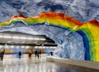 Neue GRATIS-APP Zeigt Kunst der Stockholmer U-Bahn