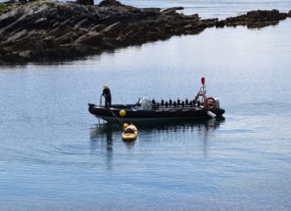 Irisches Abenteuer: Mit dem Schnellboot zum Muschelessen