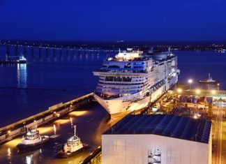 Aufschwimmen der MSC Virtuosa: MSC Cruises feiert den dritten Meilenstein im Schiffsbau innerhalb weniger Wochen