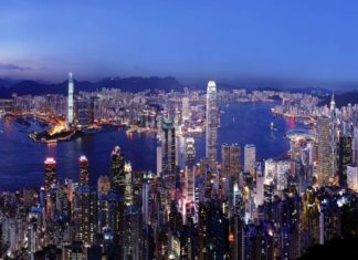 So grün ist Hong Kong!