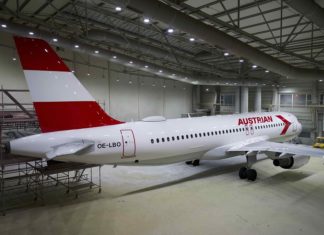 Für Luftfahrt-Fans und Flugzeug-Sammler: Austrian präsentiert Flugzeugmodelle im neuen Design