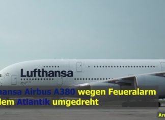 Feueralarm! Lufthansa Maschine dreht über Atlantik ab