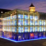 19.07.2012 Nachtaufnahmen Zentrum fuer Kunst und Medientechnologie Karlsruhe, ZKM