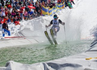 See im Paznaun sucht mutige Eiswassersurfer