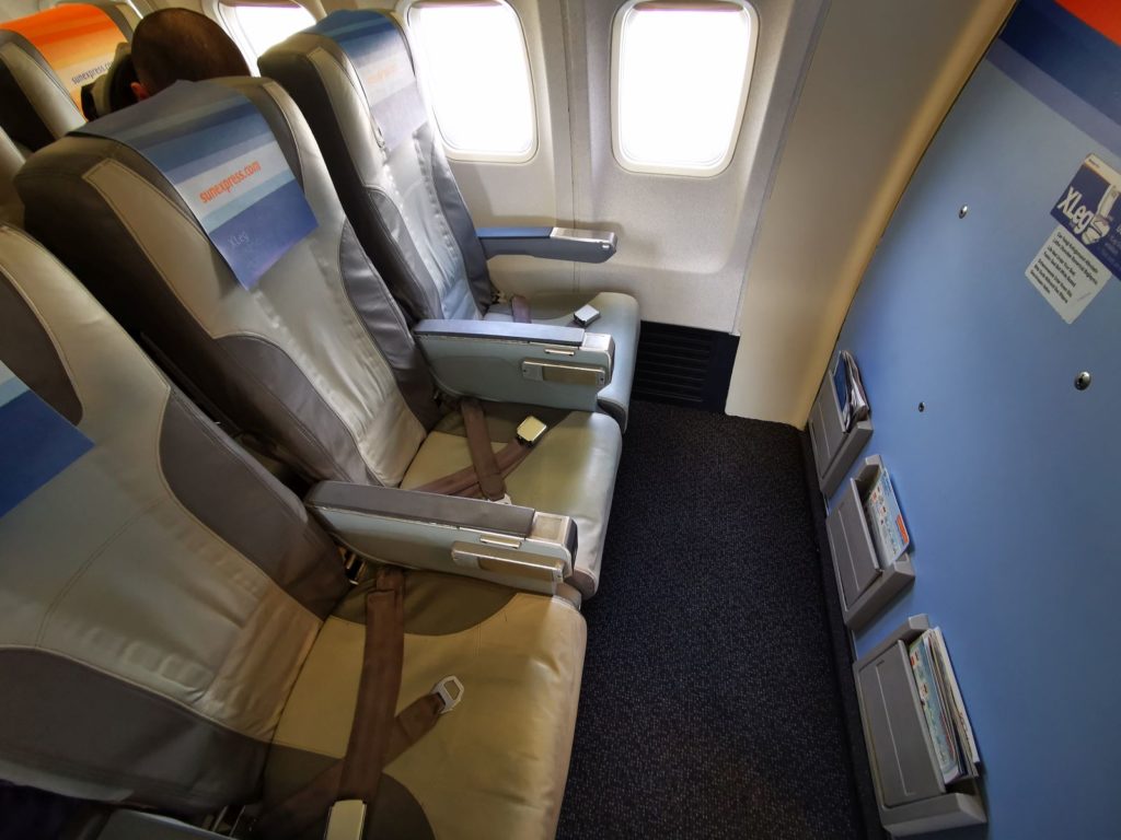Sitzplätze sunexpress Boeing 737