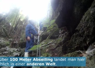 Neuseeland-Abenteuer – Abseilen in THE LOST WORLD