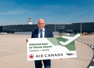 „Maple Leaf“ zurück am Flughafen Wien: Air Canada nimmt wieder die Verbindung zwischen Toronto und Wien auf