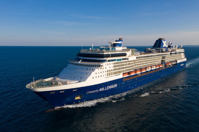 Celebrity Millennium, the ship at the forefront of the Celebrity Cruises fleet’s $500 million modernization program, featuring the exclusive open-air hideaway The Retreat®