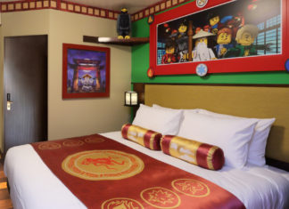 NINJAGO Quartier: Schlafen bei den Ninjas im LEGOLAND Feriendorf