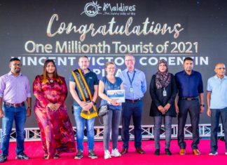 Die Malediven begrüßen 1 Million Touristen im Jahr 2021