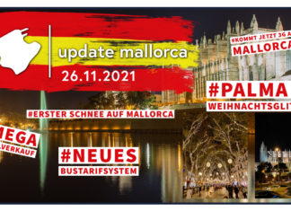 Update Mallorca: 3G Diskussion, Lichtermeer in Palma und der erste Schnee!