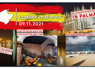 Update Mallorca – Schmuddelwetter, Boosterimpfung, Flughafenvorfall und Shopping