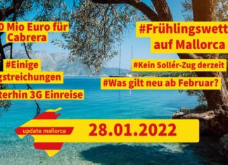 Update Mallorca: Frühlingshafte Aussichten auf Mallorca und 10 Mio Euro für Cabrera