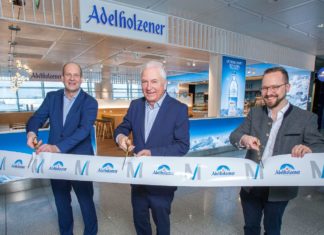 Adelholzener Bar im Terminal 2 geht nach Umbau wieder an den Start