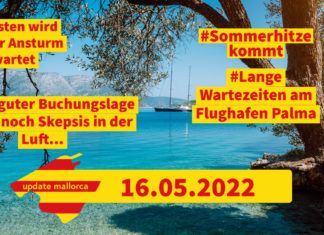 Update Mallorca: Sommerlich warm, Viel los am Airport und Buchungsansturm auf Pfingsten