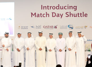 Qatar Airways kooperiert mit flydubai, Kuwait Airways, Oman Air und Saudia, um Fußballfans Shuttle-Flüge an Spieltagen der FIFA Fußball-Weltmeisterschaft Qatar 2022™ anzubieten