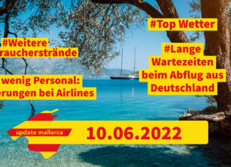 Update Mallorca: Top Wetter, Anullierungen bei Airlines und ein paar Taxiprobleme