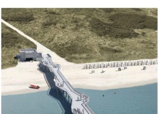 Neue Seebrücke für den Ferien- und Freizeitpark Weissenhäuser Strand