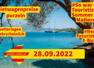 Update Mallorca am 28.09.2022 – Rückblick auf den Touristischen Sommer