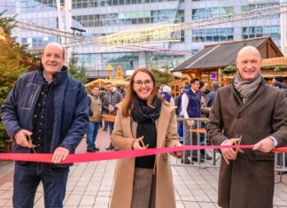 Festliche Zeit am Münchner Airport: Weihnachts- und Wintermarkt im MAC-Forum feierlich eröffnet