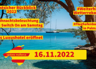 Update Mallorca: Flughafenbaustelle, Weihnachtsbeleuchtung und Luxushotel
