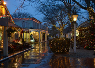 Weihnachtliche Vorfreude auf Long Island