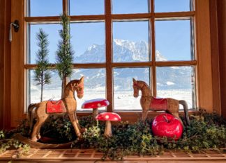 Vorweihnachtszeit im Hotel Post Lermoos in Tirol